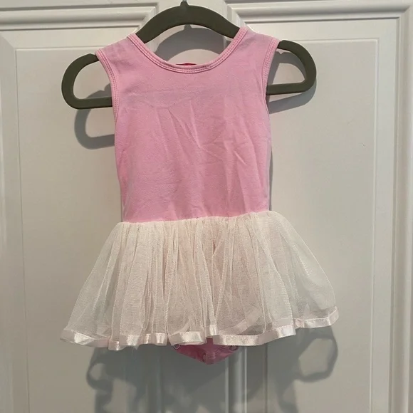 Popatu Pink Formal Baby Girl Dress 3-6 Months - Picture 3 of 4
